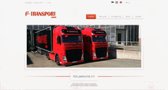 Desktop Screenshot of f-transport.com